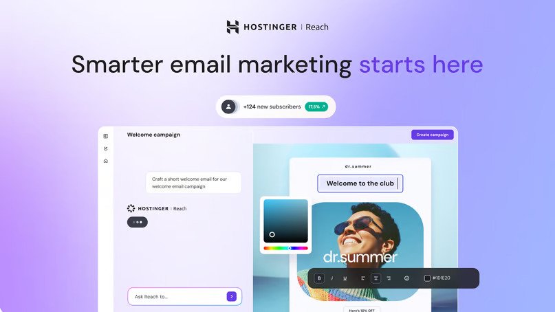 Hostinger Reach Review 2026: AI Email Marketing Tool, Features, Pricing & Best Plan for Creators