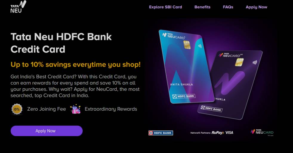 Tata Neu Credit Card Review 2026: Benefits, Rewards, Charges & How to Apply Online